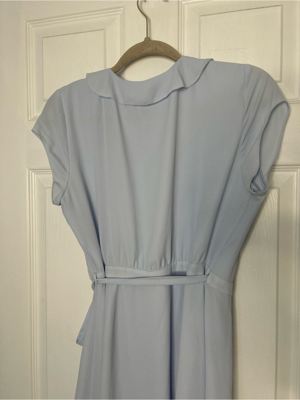 Sunday Best Ruffle Wrap Dress - Picture 9 of 12